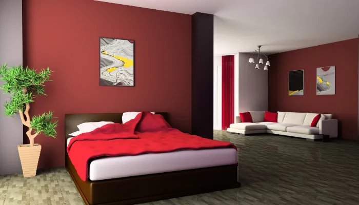 Changing bedroom decor
