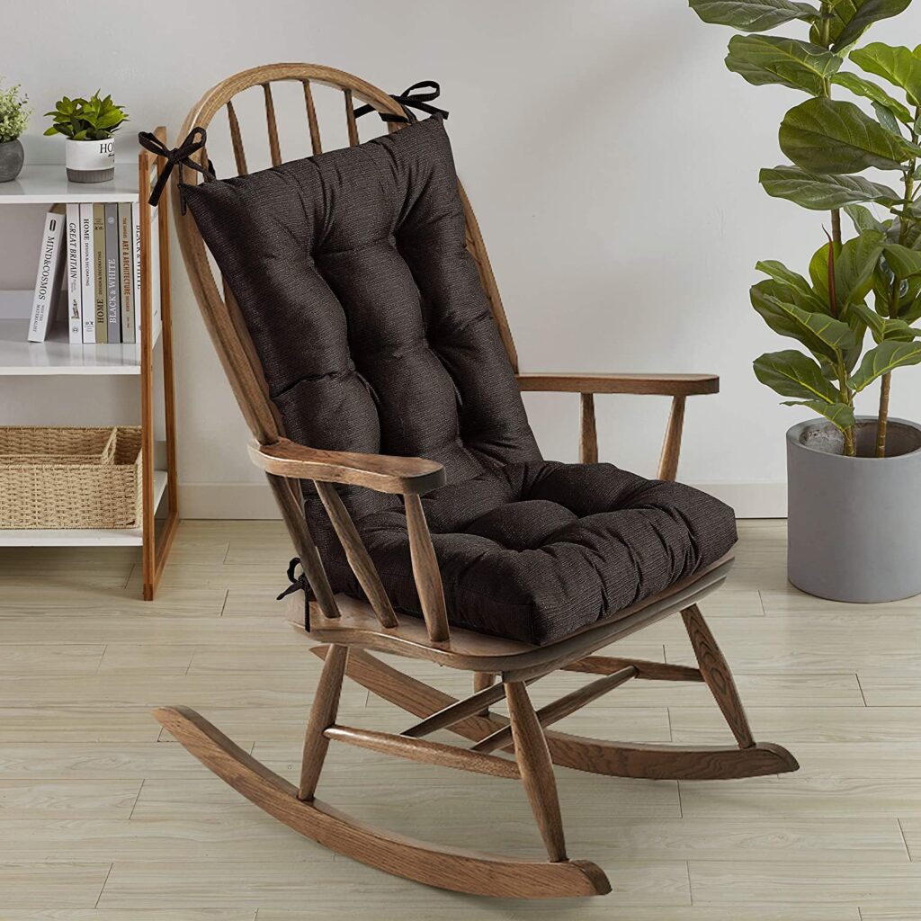 Rocking Cushioned Chair for Bedroom